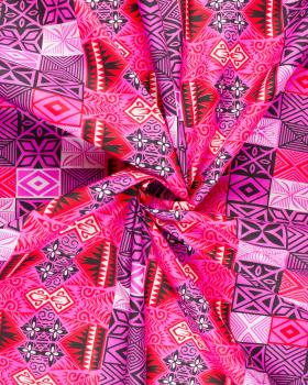 Polynesian fabric FARE Pink - Tissushop